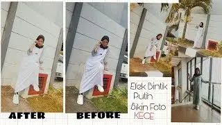 Cara membuat bintik bintik putih difoto