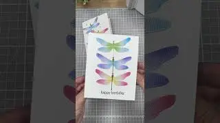 Easy Whirl Dragonfly Cards