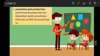Matematika Kelas VII Operasi Penjumlahan dan Pengurangan Bilangan Pecahan @Gezi Semester 1 2021