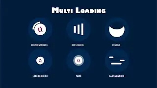 Multiple Loading With Different Animation | Code Effect