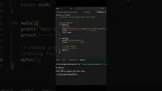 types of function in c | function with no argument with return value | #shorts #viral