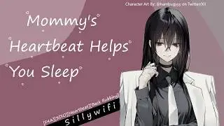 [ASMR F4A] Mommy's Heartbeat Helps You Sleep [3Dio][Heartbeat][Back Rubs][Soft Spoken][Mommy ASMR]