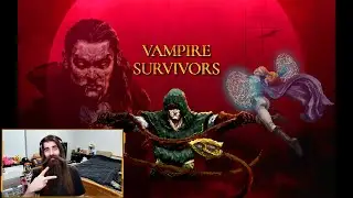Trying the new Vampire Survivors: Ode to Castlevania DLC!