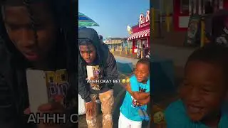 WHY HE GATEKEEPING!? #shorts #public #prank