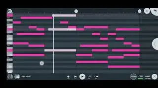 i mede a Melody Beats on Fl Studio Mobile