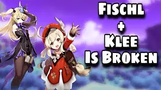 Fischl+Klee combo |Damage is *OVERPOWERED*| [Genshin Impact]