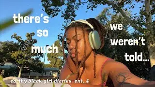 studying african american herbalism | earthy black girl vlog 4