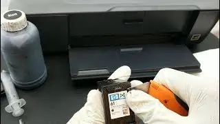 Pasos para recargar cartucho HP 61 Negro (CH561WN)