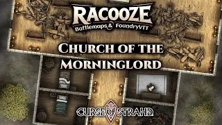 Church of the Morninglord - Curse of Strahd -  Dungeondraft Timelapse