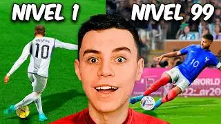 Goles IMPOSIBLES de Mbappe Nivel 1 a Nivel 100