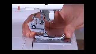 Chapter 15: Replacing Presser Foot on Janome Coverpro 3000p Coverstitch Machine