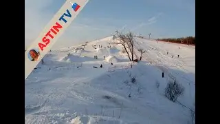 Moscow. Ski slope 