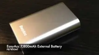 EasyAcc 7,800mAh External Battery Review