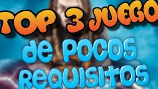 ¡Top 3 🎮 Juegos de Pocos Requisitos! links directos (MEGA)