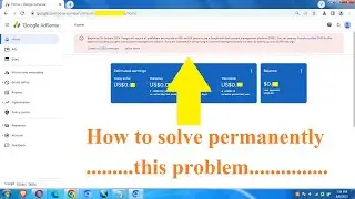 gdpr consent message in adsense_create a gdpr message adsense_how to solve permanently problem