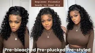 *NEW PRE-BRAIDED WIG* | PRE-BLEACHED + PRE-PLUCKED | MOST Beginner Friendly Install | Yolissa Hair