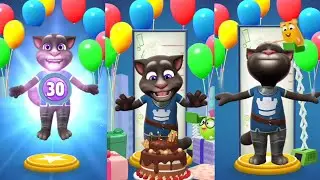 My Talking Tom 2 🎉 Happy Birthday 🎂 Level 30🎈Part 5