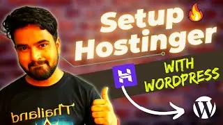 Hostinger Domain Setup Wordpress Installation Step by Step in Hindi | How to Setup Hostinger