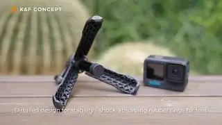 MS03 13'' / 33cm Telefoonstatief Selfie Stick Desktopstandaard (Klein Formaat) voor Gopro Action