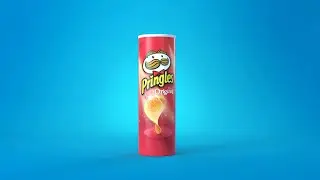 3D render product animation PRINGLES ORIGINAL
