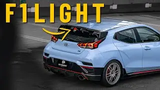 Race-Inspired Enhancement | F1 Style Strobe Light Installation on my Veloster N