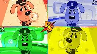 🚀TILES HOP K-POP DEMON HUNTER🆚SHEFF LABRADOR EDM RUSH🎮TILES HOP RHYTM🎮