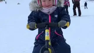 Strider ski fun