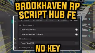 Brookhaven Script Troll/Gamepass Hubs/Guis | Fluxus, Delta, Arceus X