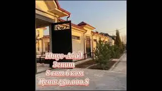ЮнусАбаднит 8сот 6 ком Цена:450.000$.