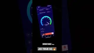 India's First JIO TRUE 5G SPEED TEST 🔥🔥🔥 #jio5g #jiotrue5g #speedtest