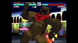 Kuma learn some martial arts and surprise ling xiaou tekken 3
