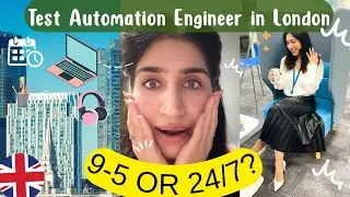 Day in the Life of a Test Automation Engineer in London 🇬🇧👩‍💻✨😍💁‍♀️🎥| Mini Vlog✨
