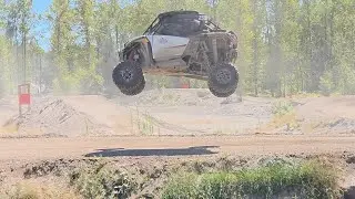 SxS Racing - Moto 1 in Round 7 of the Quadcross NW Racing Series at Toutle Motorsports Park