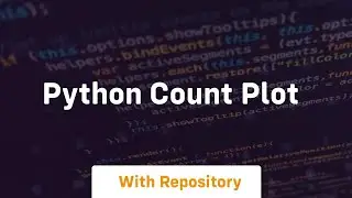 python count plot