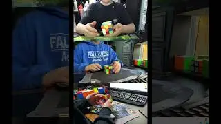 Luke Garrett's Three 3.78's Single #shorts #cubing #rubikscube