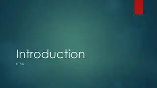 Short Video on Html Basics