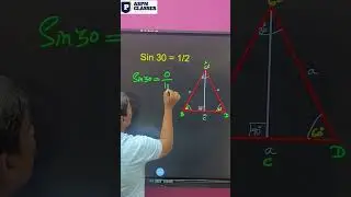 sin30= 1/2 why ? #sin30 #aspnclasses #trigonometry