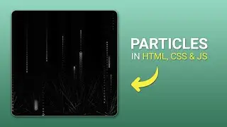 Gravity Particle Effect With HTML, CSS & JavaScript (Step-By-Step Tutorial)
