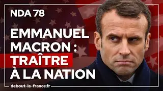 Économie, sécurité : E. Macron le traitre à la Nation.