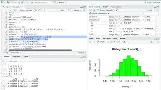 regression coefficient simulation example in R