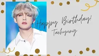 Happy Birthday Kim Taehyung - We purple you💜
