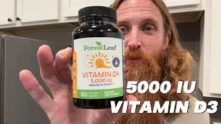 Unleashing the Power of 5000 IU Vitamin D3 by Forest Leaf: A Quick Review!
