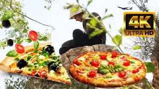 Готовим Пицца в Горах | Cooking pizza in the mountains