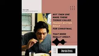 Adam Driver "My mom would overdo the steak, so it was always like an athletic event."