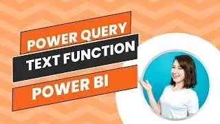 Power Query Text Function In Power BI, Power BI Tutorial in Hindi 2024, Power BI 2024 | Power BI |