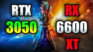 RTX 3050 vs RX 6600 XT - Test in 10 Games in 2022 l 1080p
