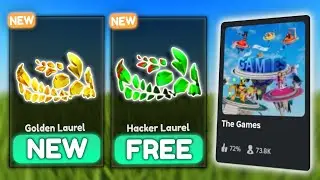 HOW TO GET "Glitch Hacker Laurel" In THE GAMES! (Roblox Event)