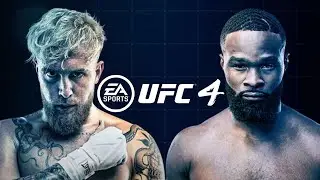 UFC 4 - Jake Paul VS Tyron Woodley