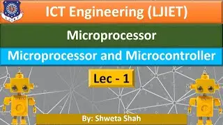 Lec-01_Microprocessor | Microprocessor and Microcontroller | ICT Engineering