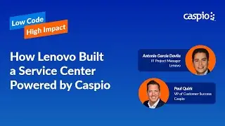 How Lenovo Built a Service Center Powered by Caspio
